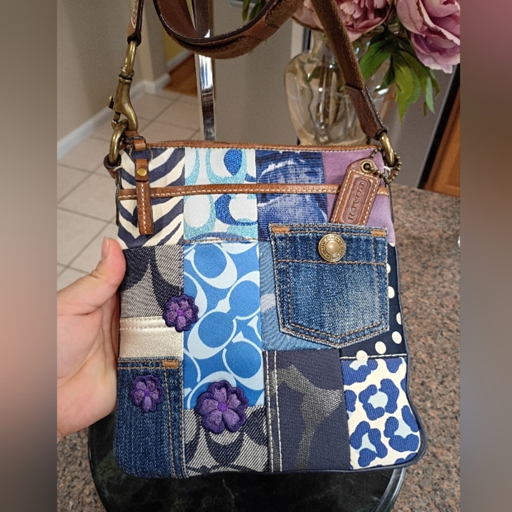 Coach Patchwork Crossbody - image 11